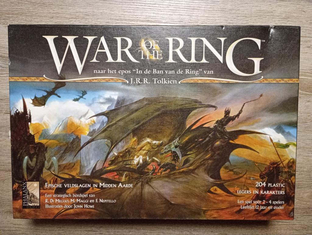 War Of The Ring., Hobby en Vrije tijd, Gezelschapsspellen | Bordspellen, Verzenden, Gebruikt, Phalanx Games