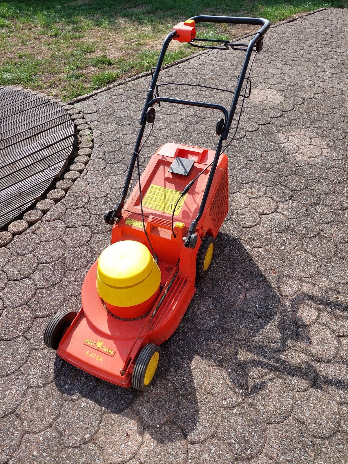 WOLF-Garten 6.42 EA Elektrische Grasmaaier zelftrekker, Tuin en Terras, Ophalen, Gebruikt, Elektrische grasmaaier, WOLF-Garten