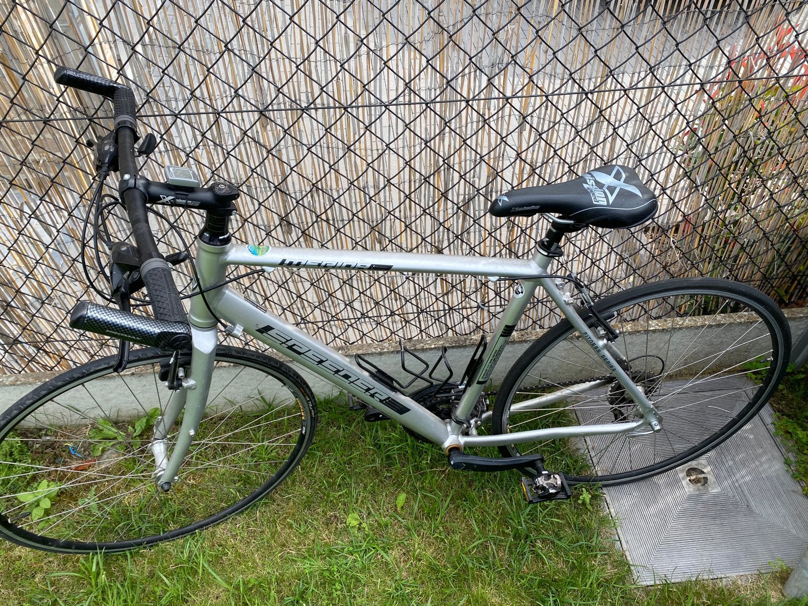Koersfiets merida speeder fitness met klikpedalen, 57 tot 61 cm, Ophalen, Gebruikt, Overige merken