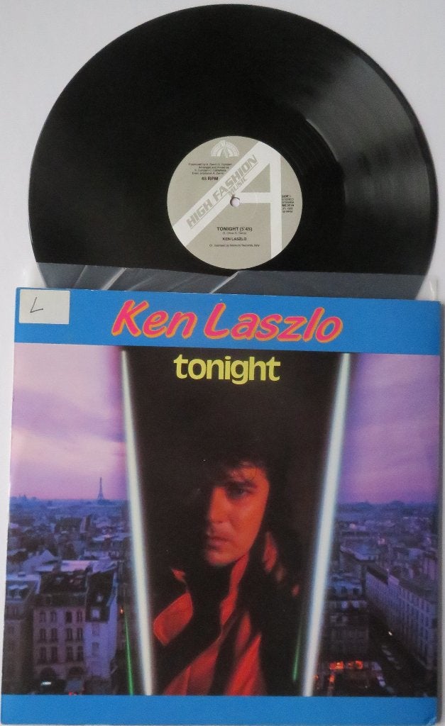 Ken Lazlo - Tonight. Maxi, Cd's en Dvd's, Vinyl | Dance en House, Gebruikt, Disco, EP, 12 inch