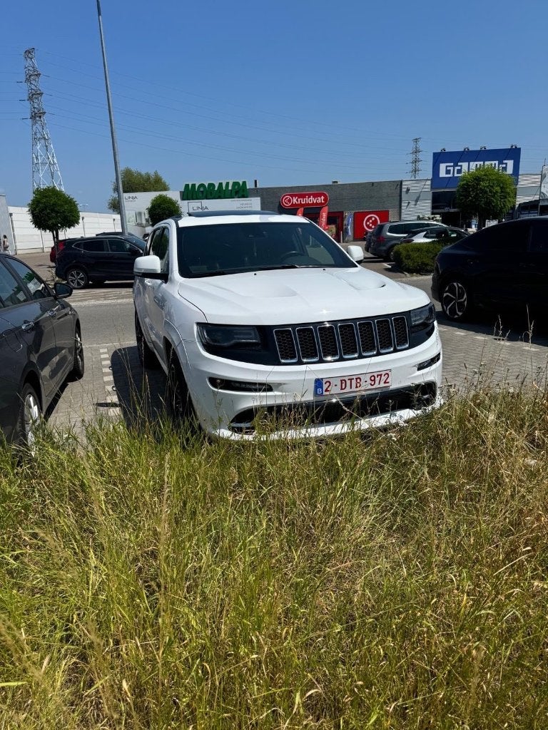 Jeep grande Cherokee, SRT 6.4, Auto's, Automaat, Zwart, Alcantara, Wit