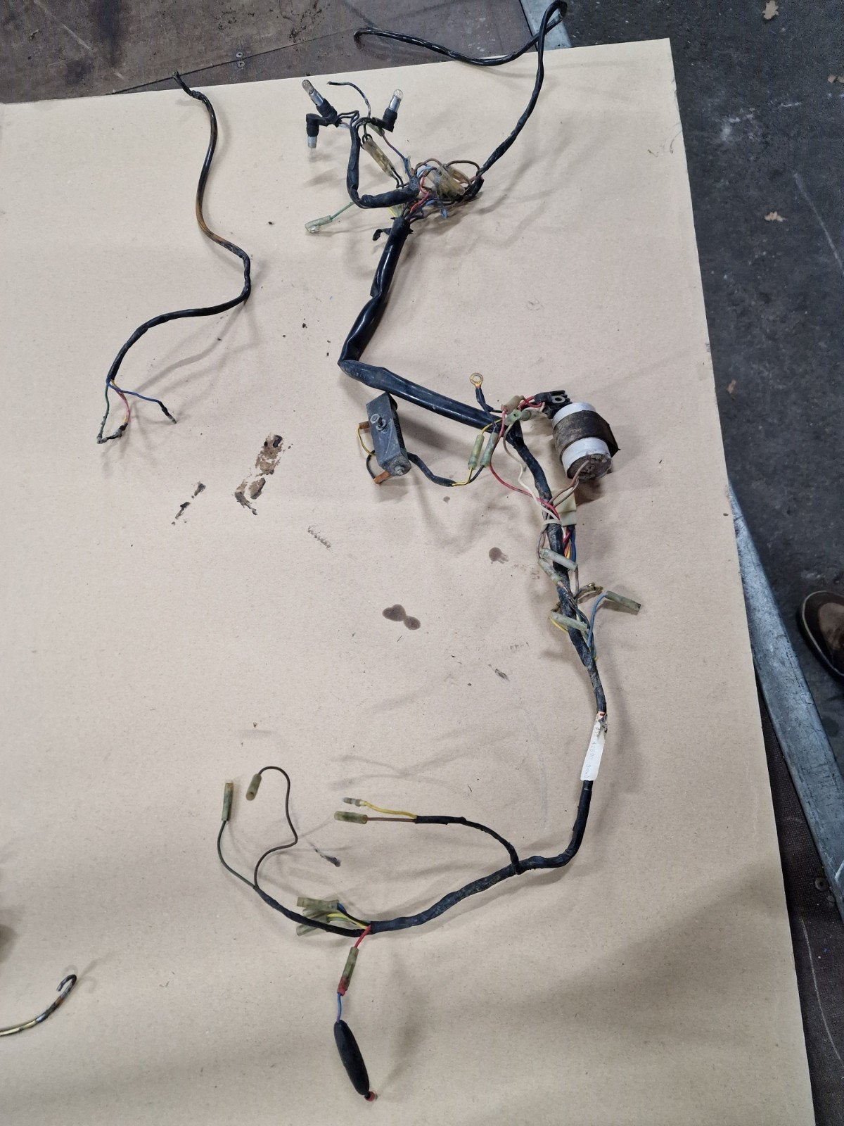 Yamaha MR50 kabelboom, lijkt compleet., Ophalen, Yamaha