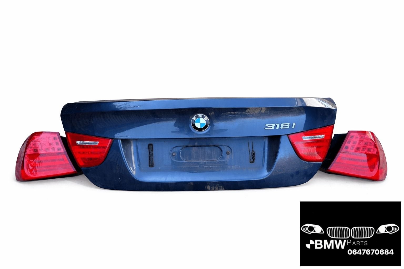 Kofferklep achterlichten LED BMW 3-Serie E90 LCI Facelift, Auto-onderdelen, Gebruikt, Ophalen of Verzenden, -, Achterklep