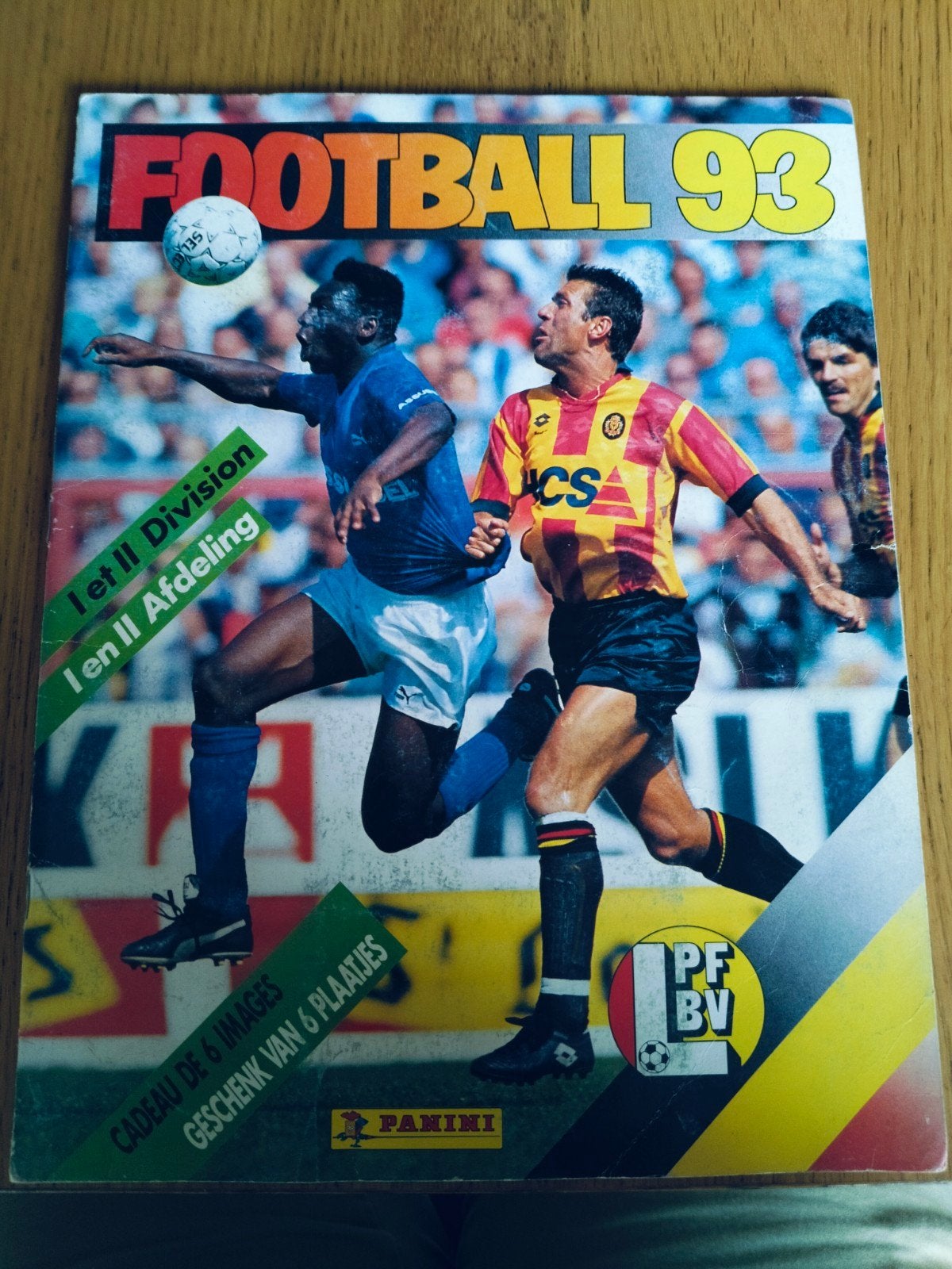 Panini album Football 93, Enlèvement ou Envoi