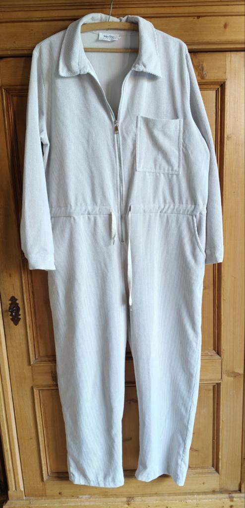 Jumpsuit met lange mouwen van Lola en Liza, Kleding | Dames, Jumpsuits, Ophalen, Lola & Liza, Beige, Maat 46/48 (XL) of groter