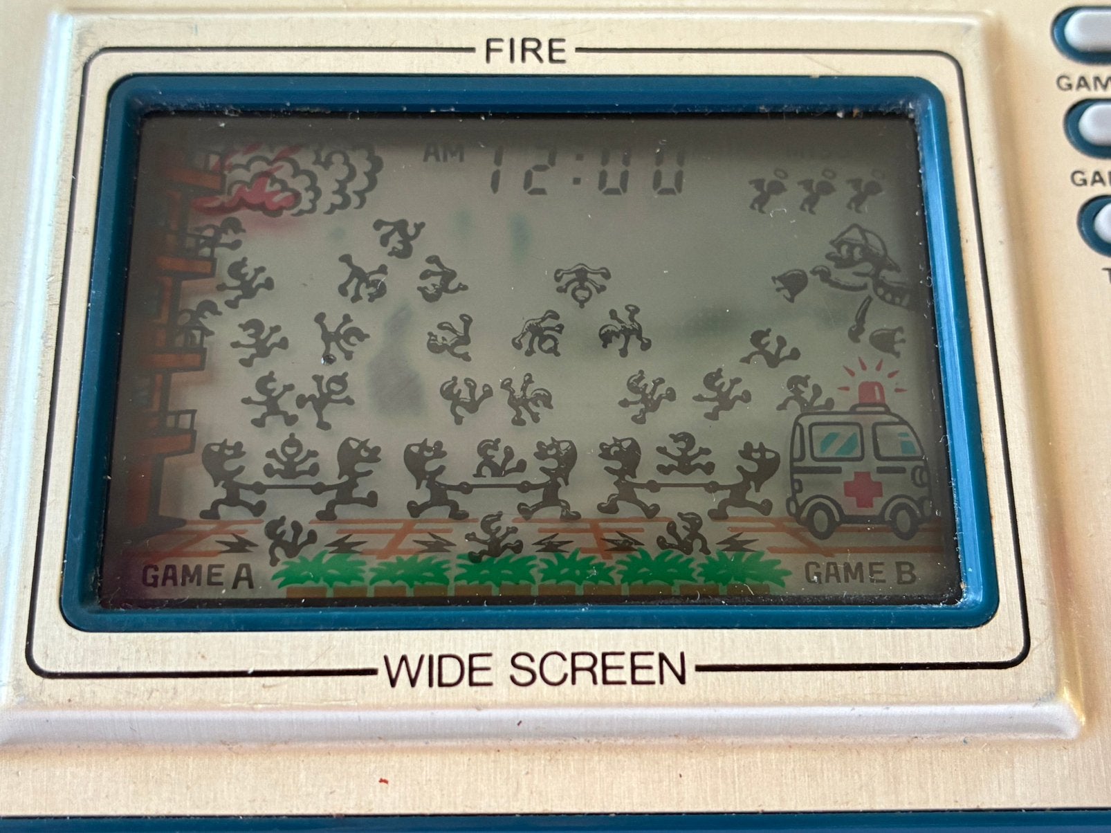 Nintendo Game&Watch Fire Gold FR-27 1981, Games en Spelcomputers, 1 speler, Ophalen of Verzenden, Gebruikt