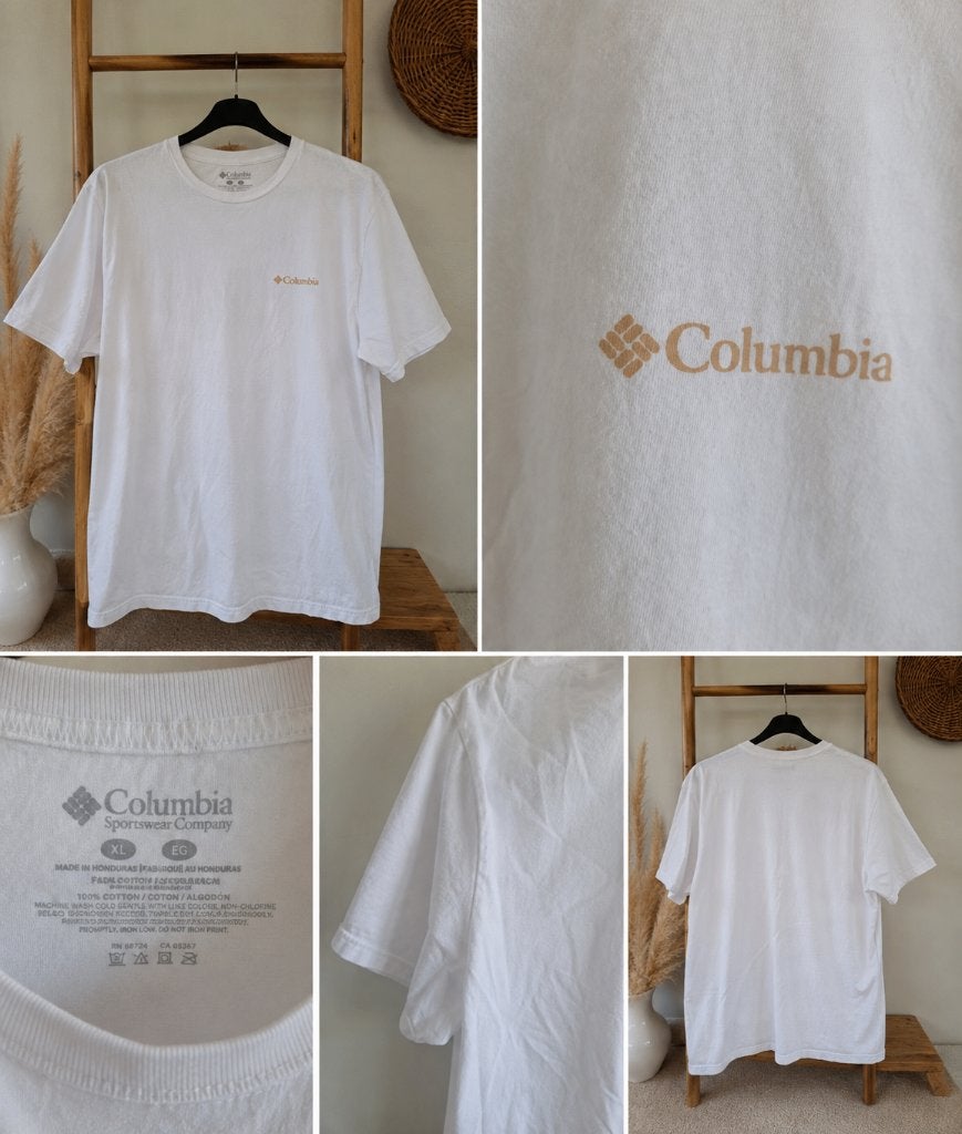 Columbia Outdoor Gear T-shirt - Wit - Maat XL, Columbia, Verzenden, Wit, Maat 56/58 (XL)