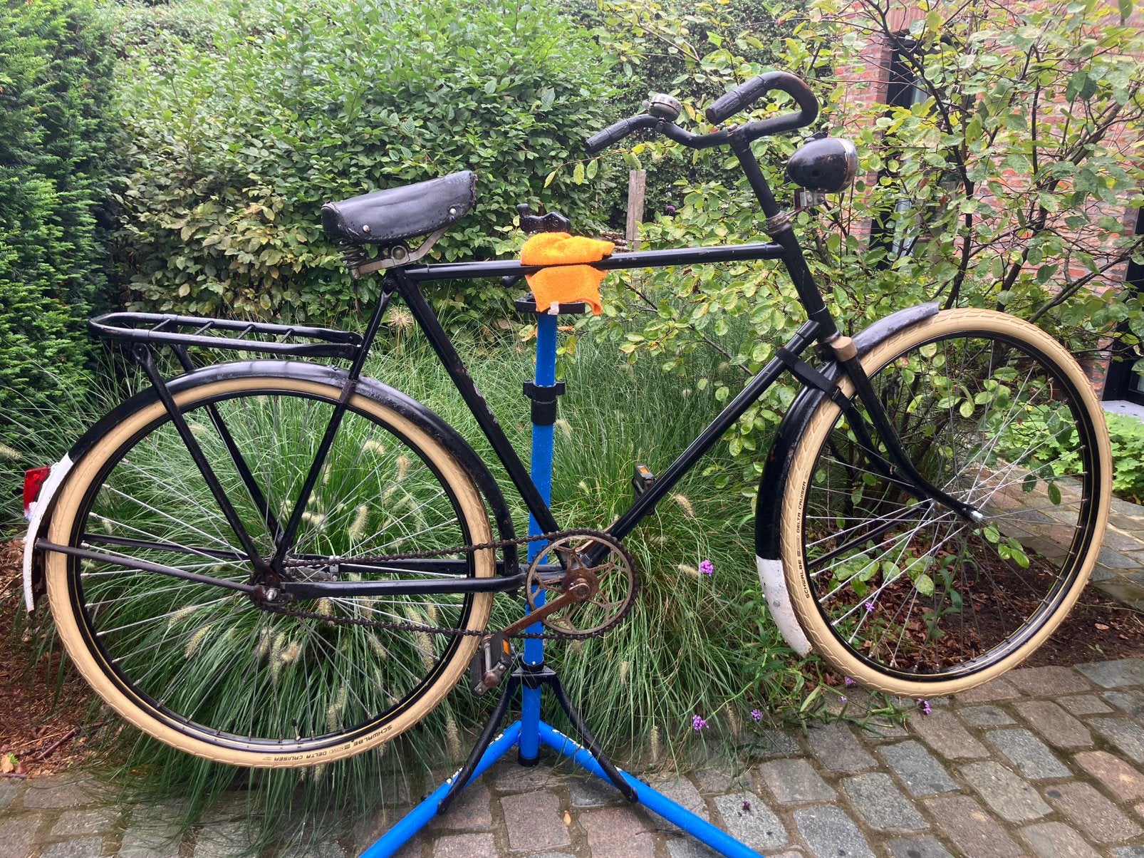 Retro herenfiets, Fietsen en Brommers, Ophalen