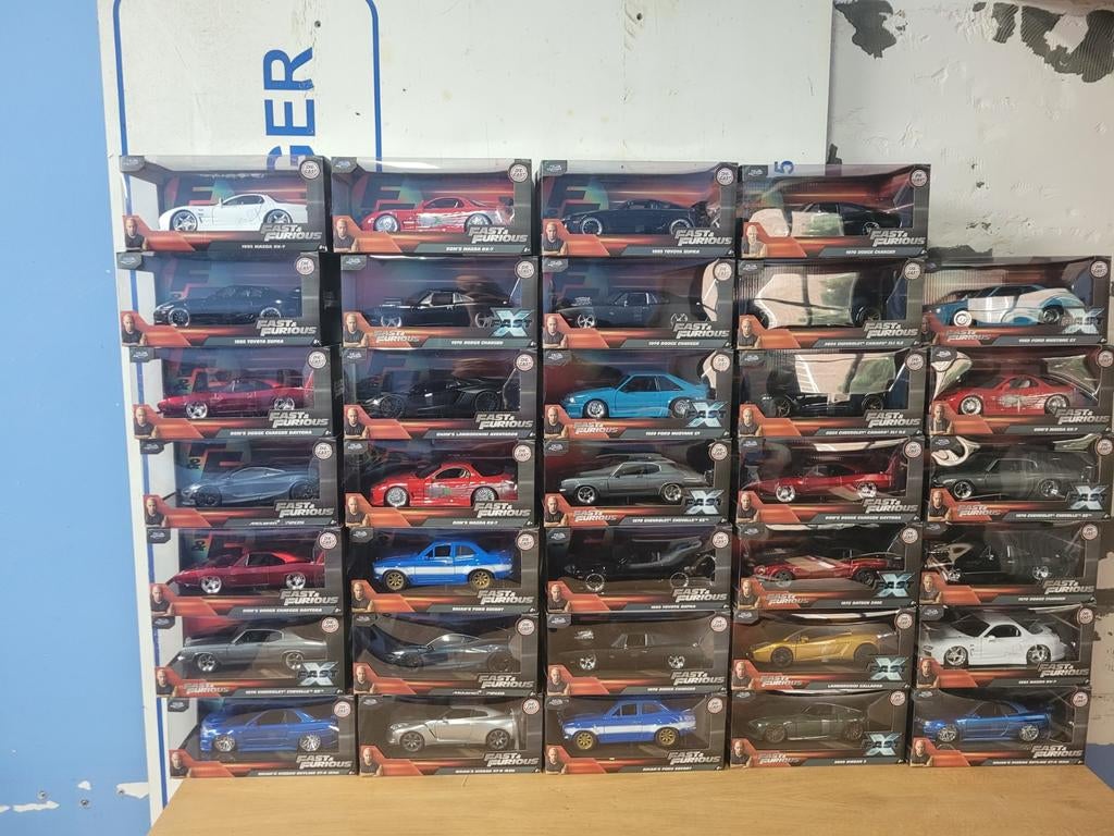 Fast en furious autos van Jada toys splinter nieuw 1/24, Ophalen of Verzenden, Jada