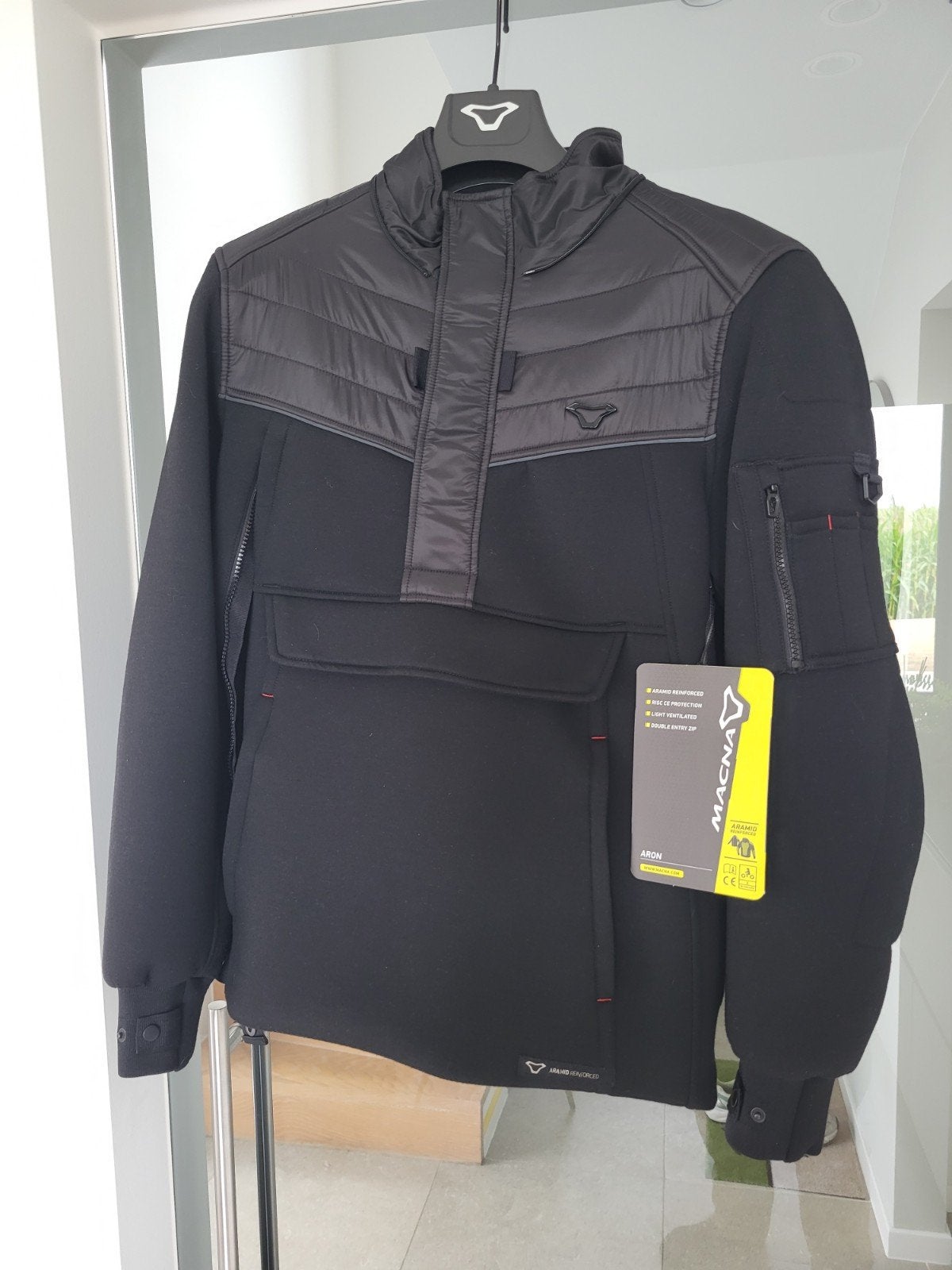 MACNA motortrui/jas met beschrmermstukken als nieuw., Ophalen, Nieuw met kaartje, Heren, Macna