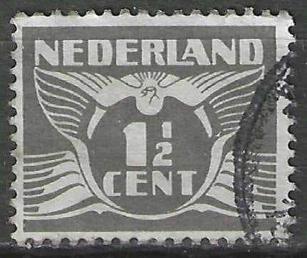 Pays-Bas 1935 - Yvert 276 - Pigeon volant - 1 1/2 cm (ST), Envoi, Affranchi