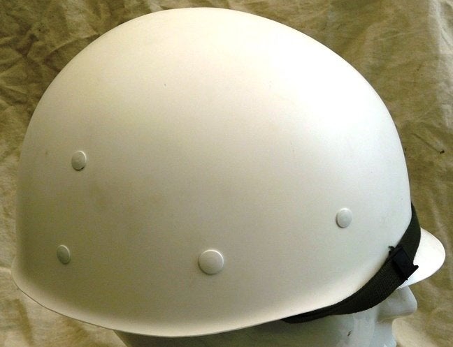 Helm Binnen / Liner, M53 (Troepenhelm), LBK, KLu, 1993.(3), Ophalen of Verzenden, Luchtmacht, Helm of Baret