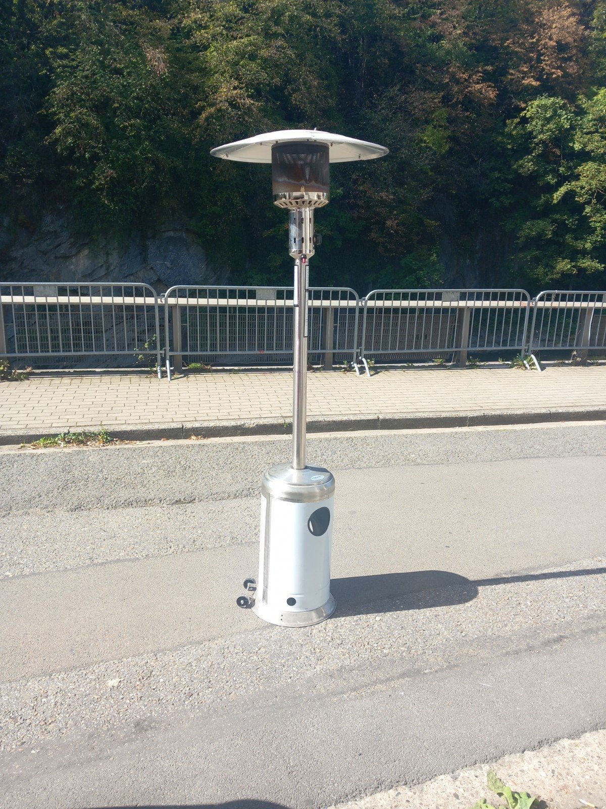 Chauffage de terrasse, Enlèvement, Gaz