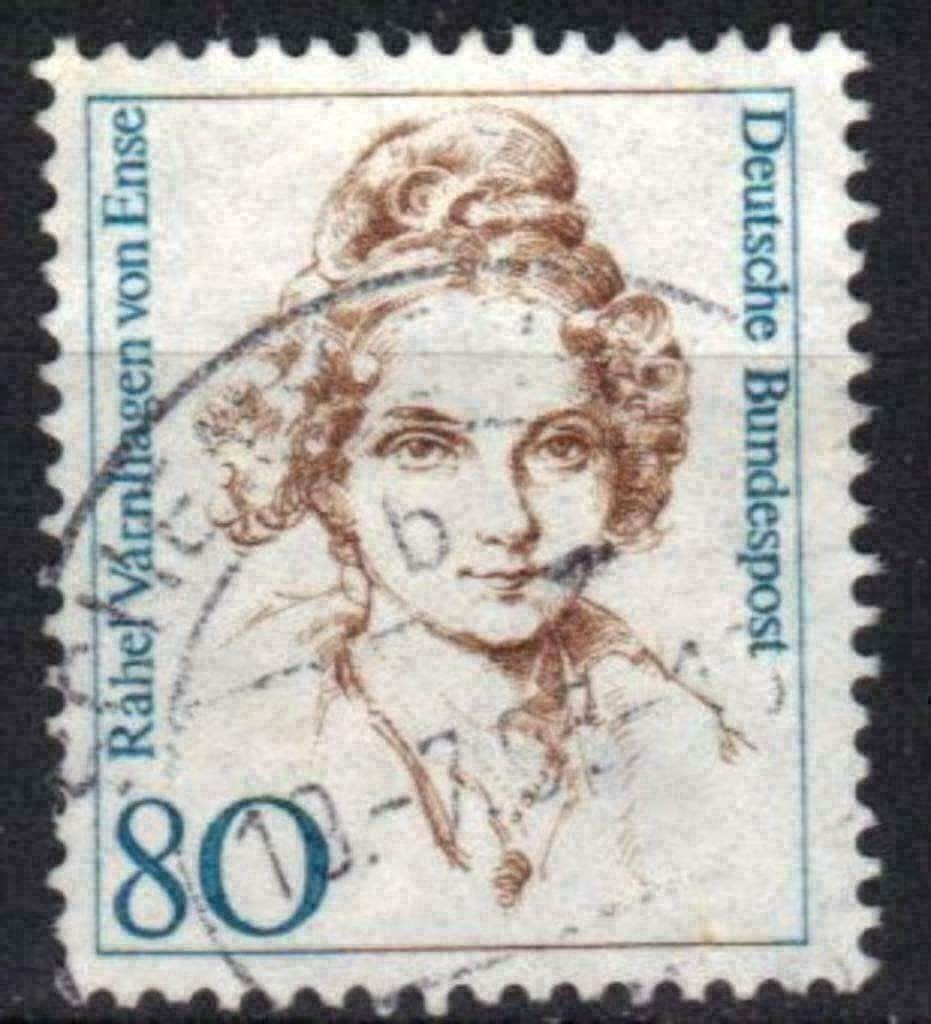 Allemagne Bundespost 1994 - Yvert 1587 - Femme célèbre (ST), Envoi, Affranchi