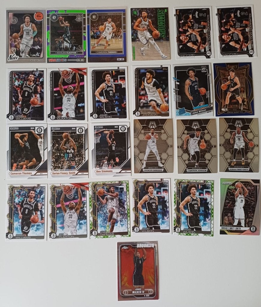 NBA cards Brooklyn Nets, Enlèvement, Neuf, Plusieurs images