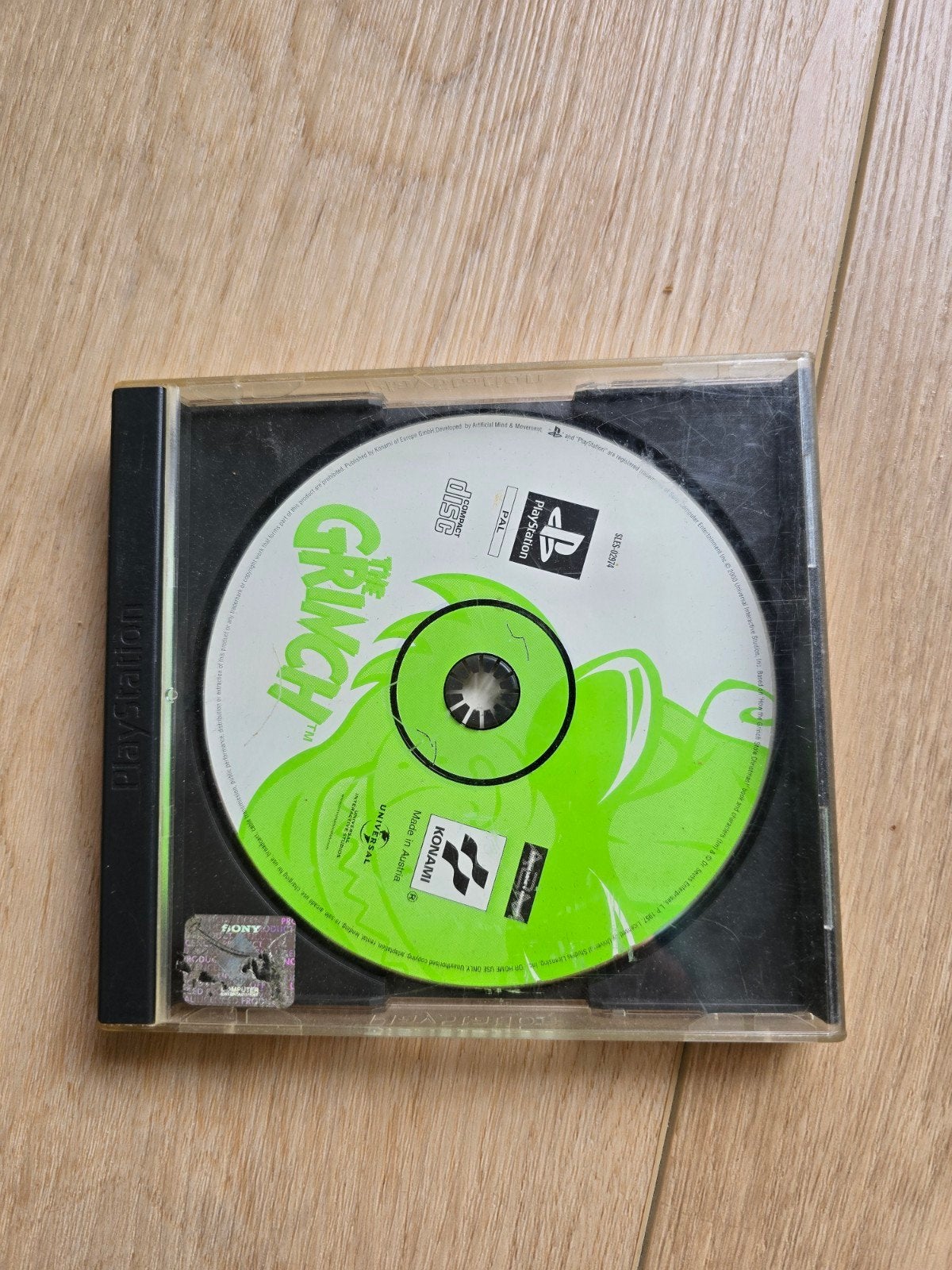 Playstation 1 zeldzame game: The Grinch, Enlèvement ou Envoi