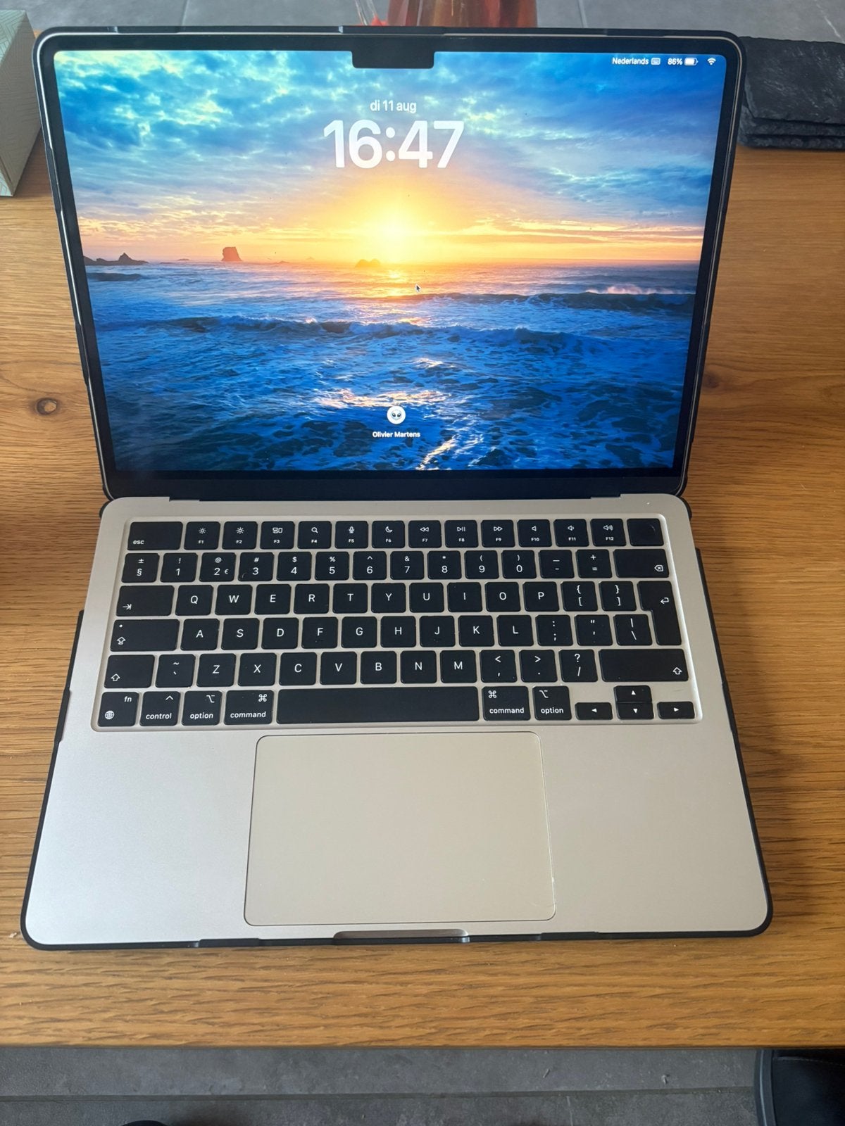 Macbook Air M3 16gb 512gb Qwerty, Computers en Software, Apple Macbooks, Ophalen, Qwerty, 13 inch, 512 GB