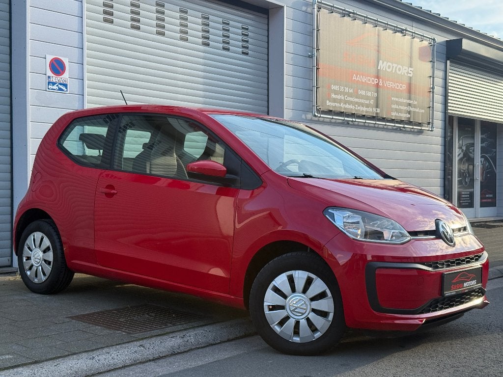 Volkswagen Up! 1.0 Benzine | Airco | Top Staat | 12MGarantie, Autos, Rouge, Achat, Entreprise, Boîte manuelle