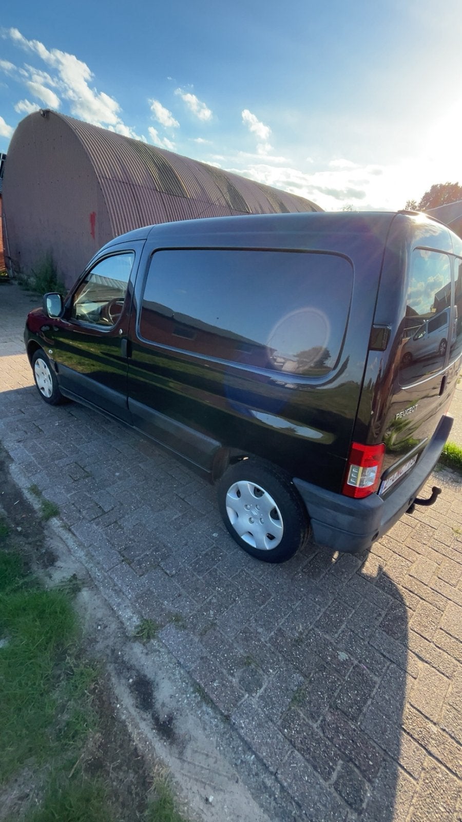 Peugoet partner, Auto's, Voorwielaandrijving, Stof, Zwart, Particulier