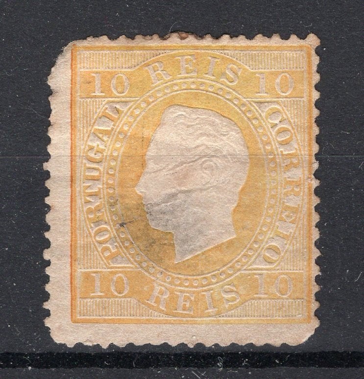 PORTUGAL Yt. 36 (*) zonder gom 1870-1880, Verzenden, Portugal, Postfris