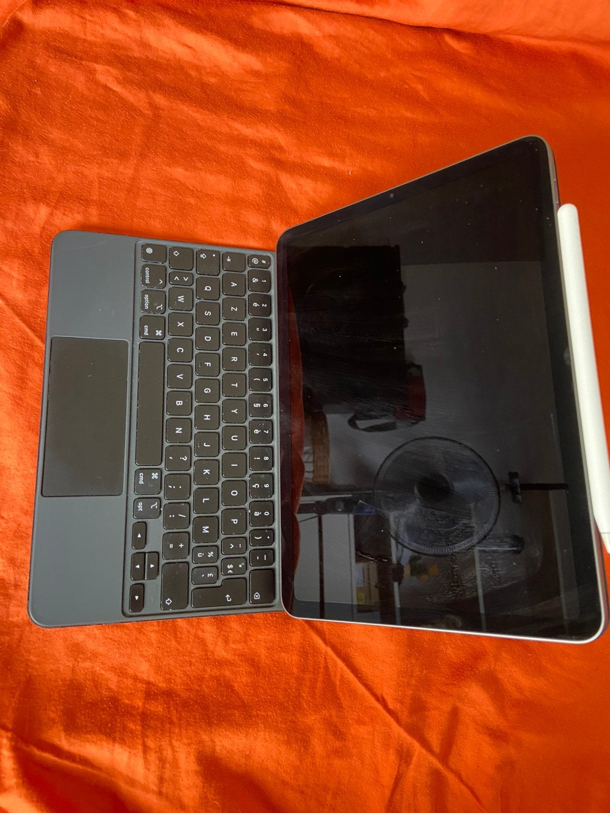 iPad Air M1+ Apple Magic Board + Apple Pencil 2, Computers en Software, Apple iPads, Ophalen, Gebruikt, Apple iPad Air, 11 inch
