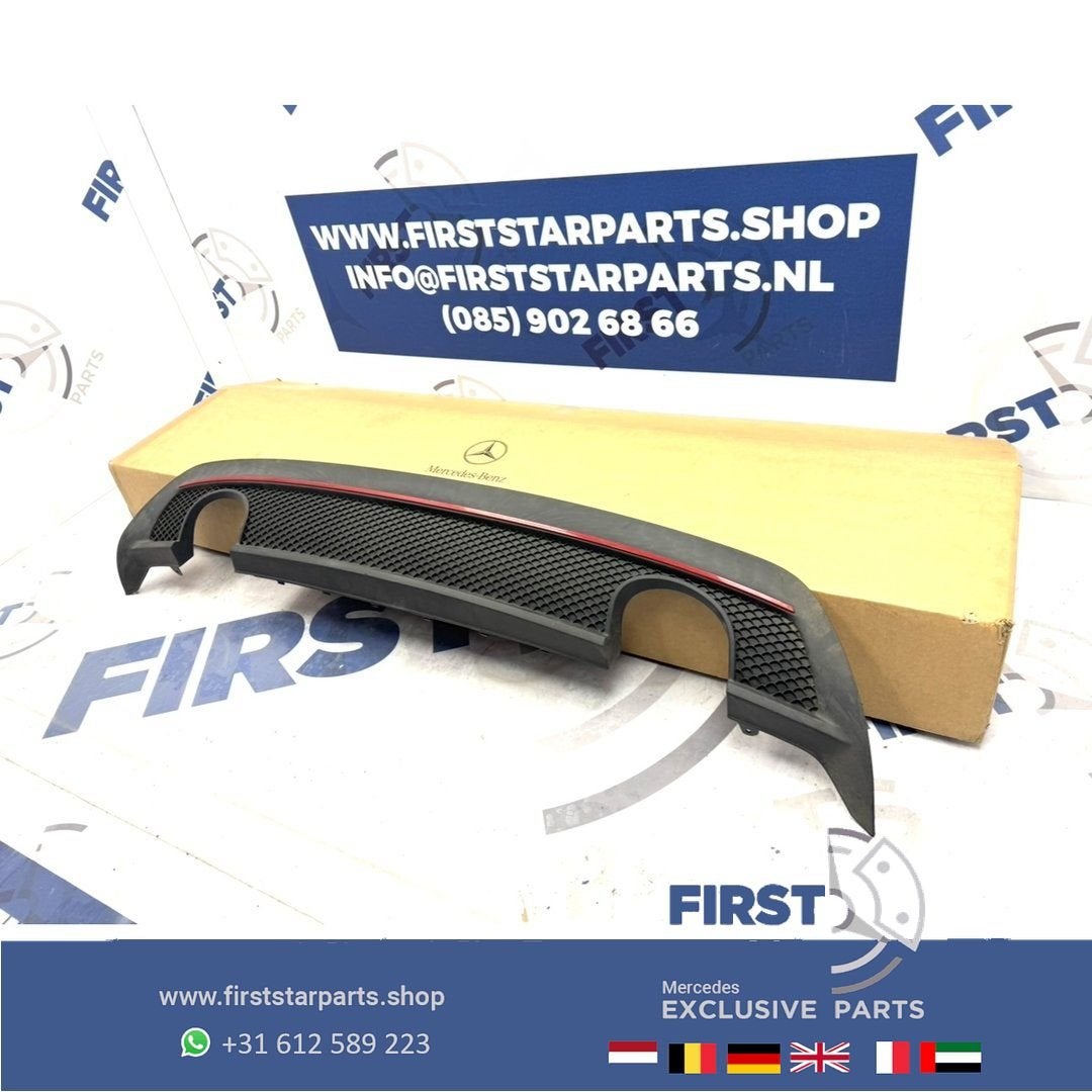 W176 AMG Diffuser EDITION 1 Mercedes A Klasse 2012-2018 RODE, Utilisé, -, -, Enlèvement ou Envoi