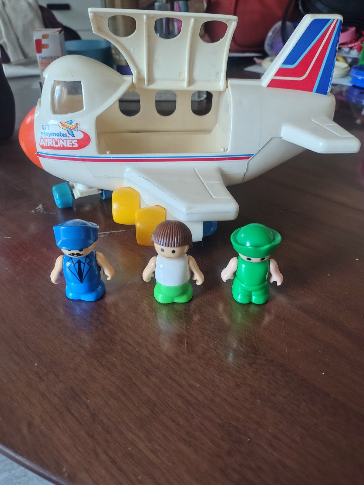 Vintage Li'l Playmates Airlines Jumbo Jet (Jaren 80), Ophalen of Verzenden