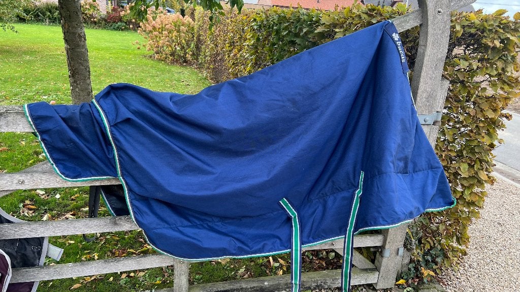 Bucas Smartex Medium deken maat 6.0 135/183, 150 g, Zo goed als nieuw, Blauw, Deken
