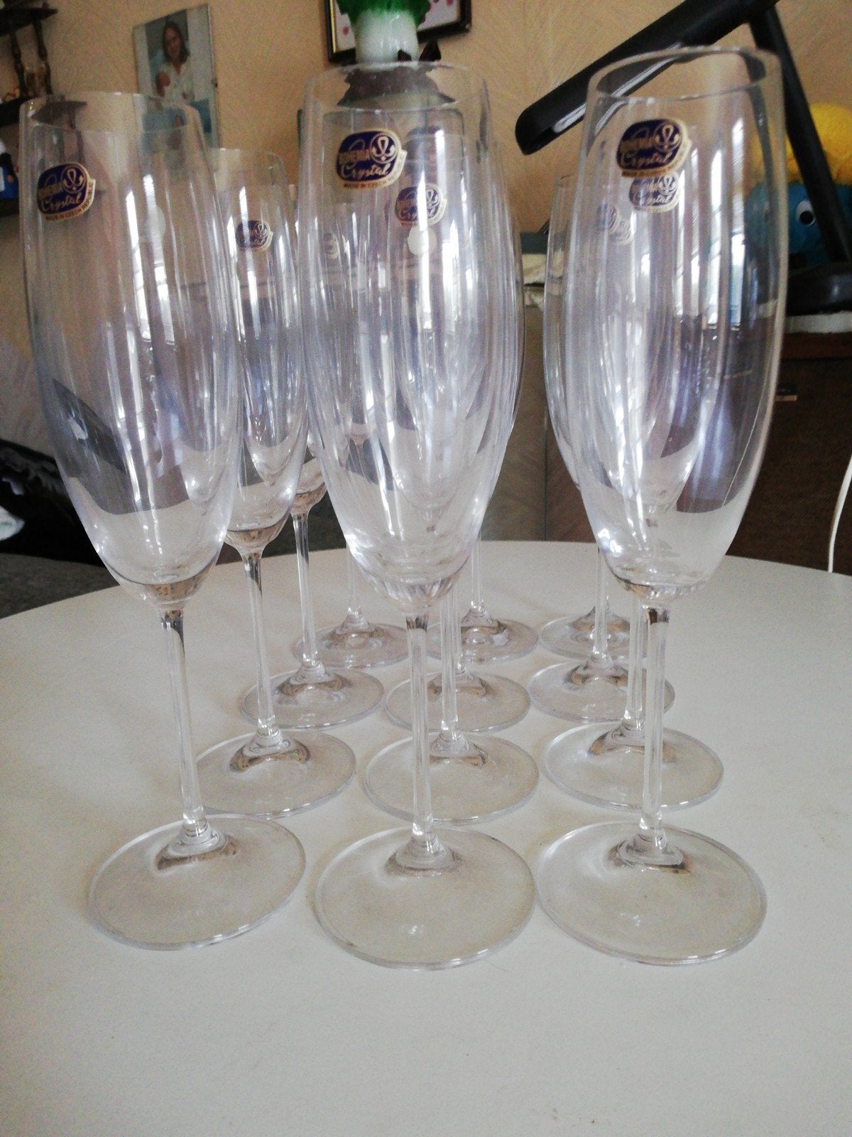 verre à champagne 24 pièce neuves, Enlèvement, Neuf