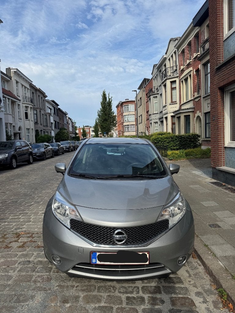 Nissan Note 1.5 dCi Acenta, Auto's, Stof, Zwart, 5 deurs, Particulier