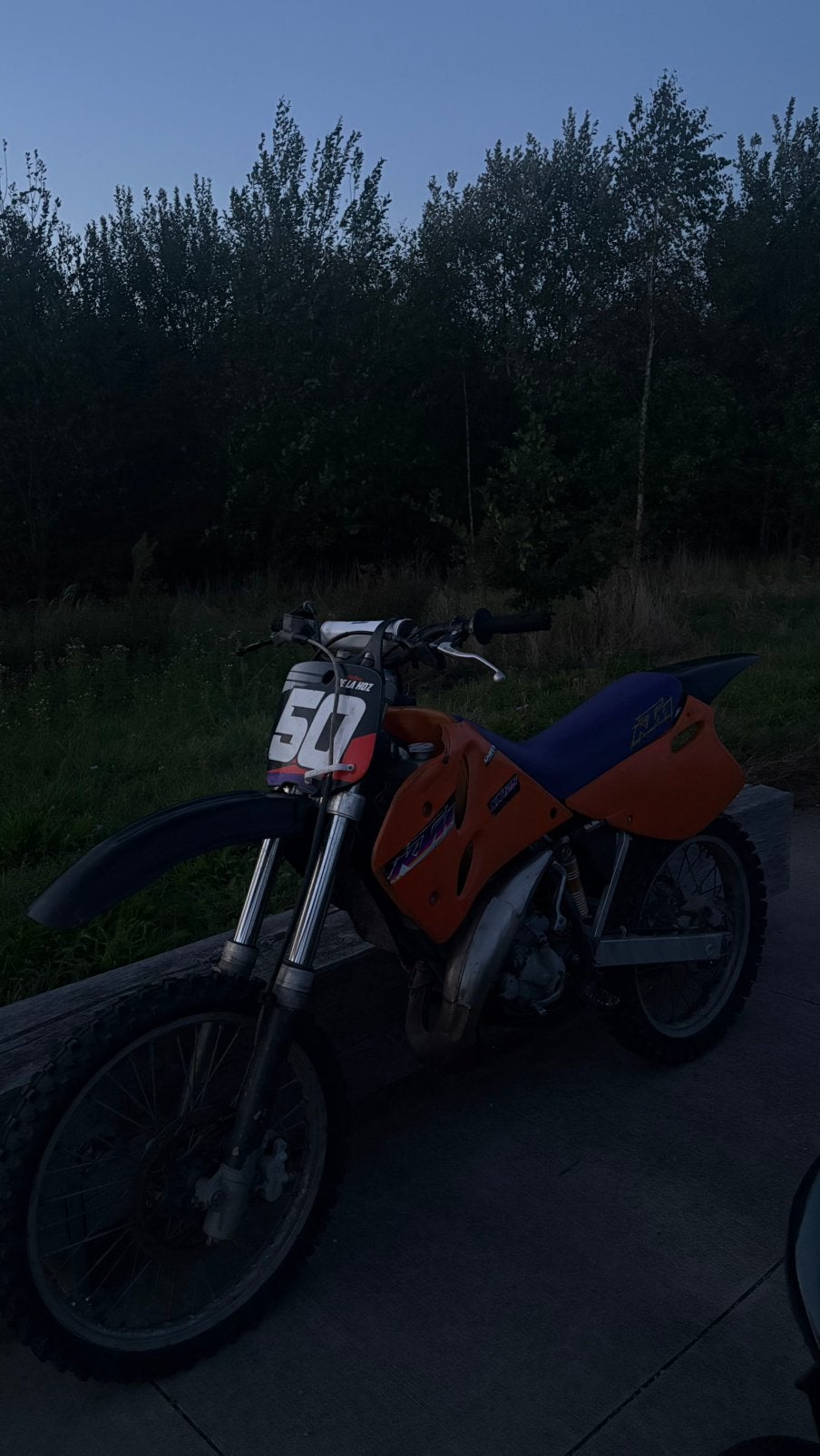 ktm gs125 2t 1992 MOET SNEL WEG!, Bedrijf