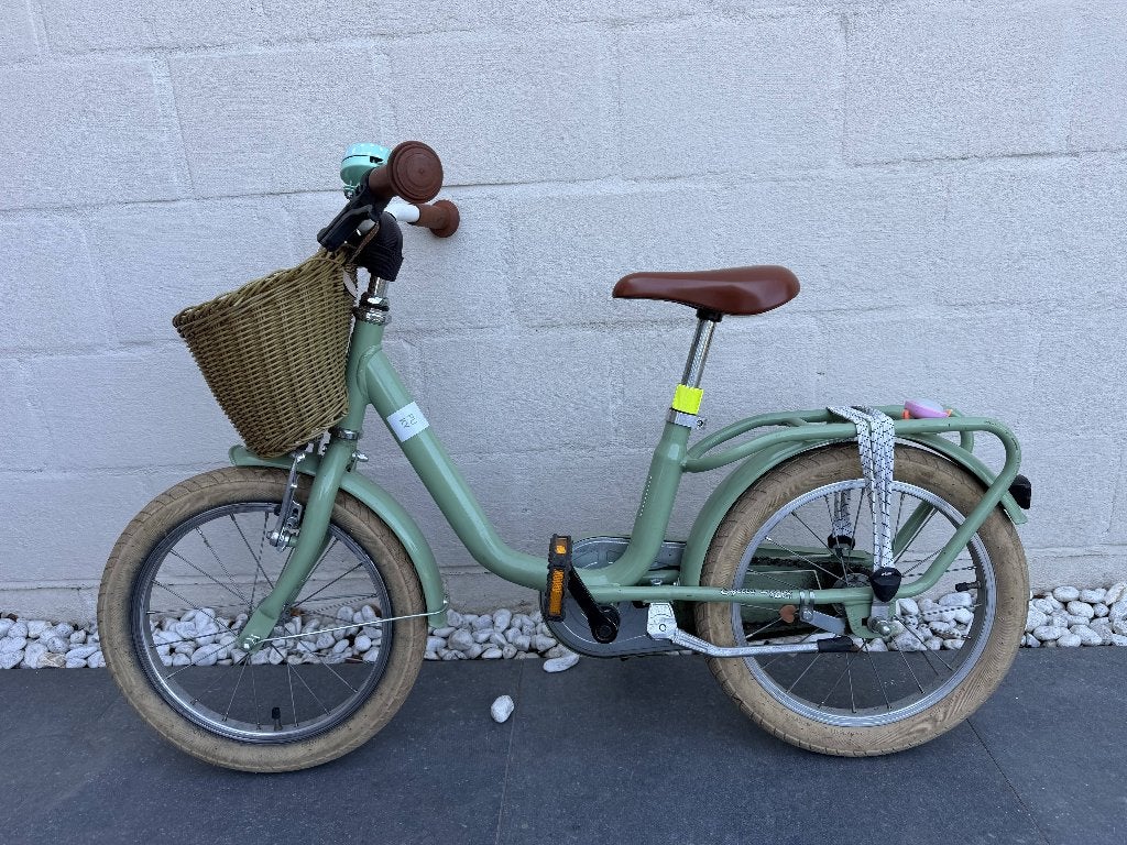 Puky Kinderfiets 16 Youke in retro groen, Fietsen en Brommers, Ophalen, Terugtraprem, 16 tot 20 inch, Puky