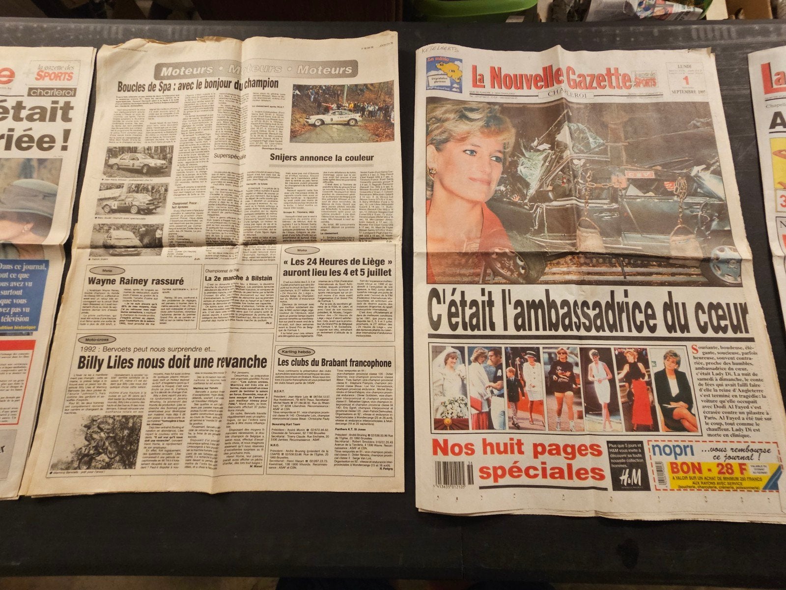 ancien journaux, Collections
