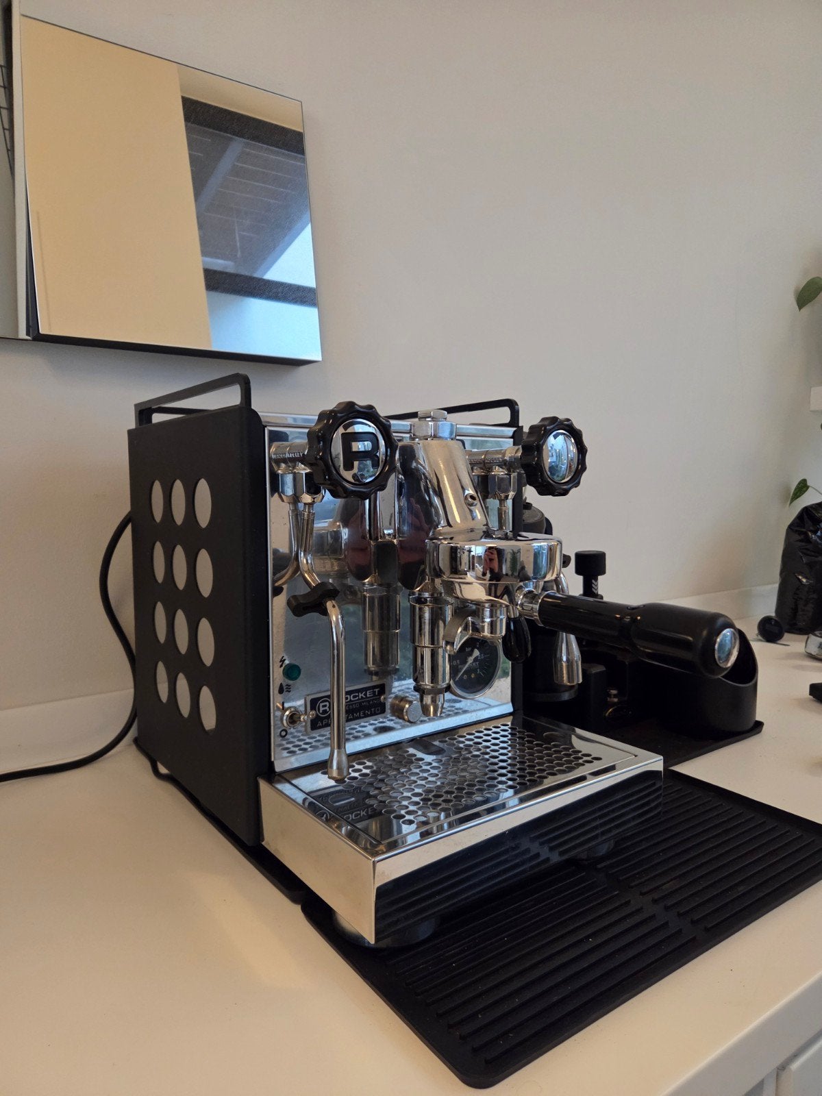 Rocket Appartamento 2.0 Serie Nera (Matzwart), Elektronische apparatuur, Ophalen, Espresso apparaat, 10 kopjes of meer, Gemalen koffie