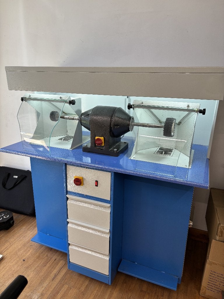 machine à polir professionnelle avec moteur, Bricolage & Construction, Enlèvement, Utilisé, Moteur électrique