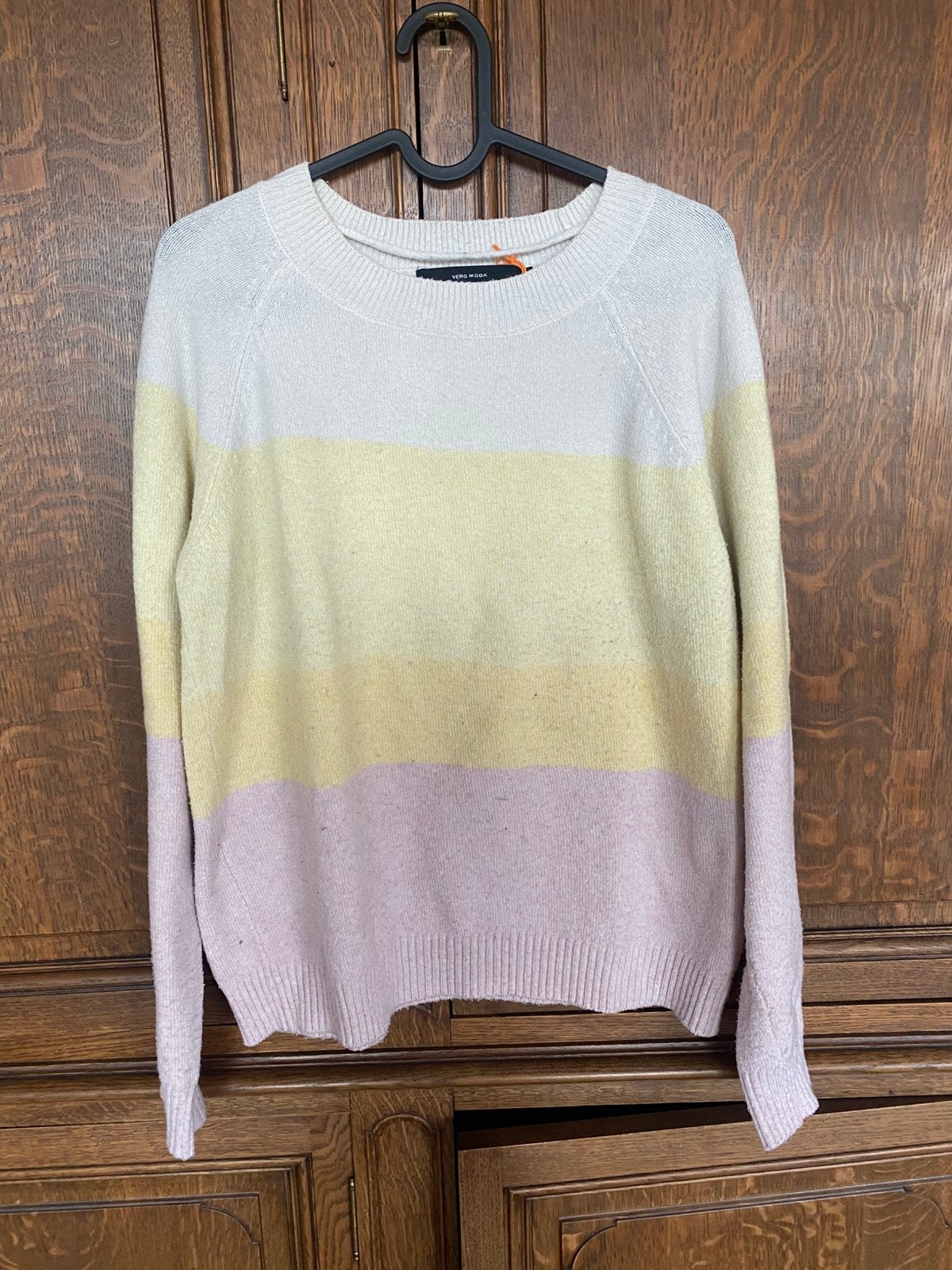 Pull pastel Véro Moda, Vêtements | Femmes, Pulls & Gilets, Enlèvement ou Envoi, Comme neuf, Taille 38/40 (M), Jaune