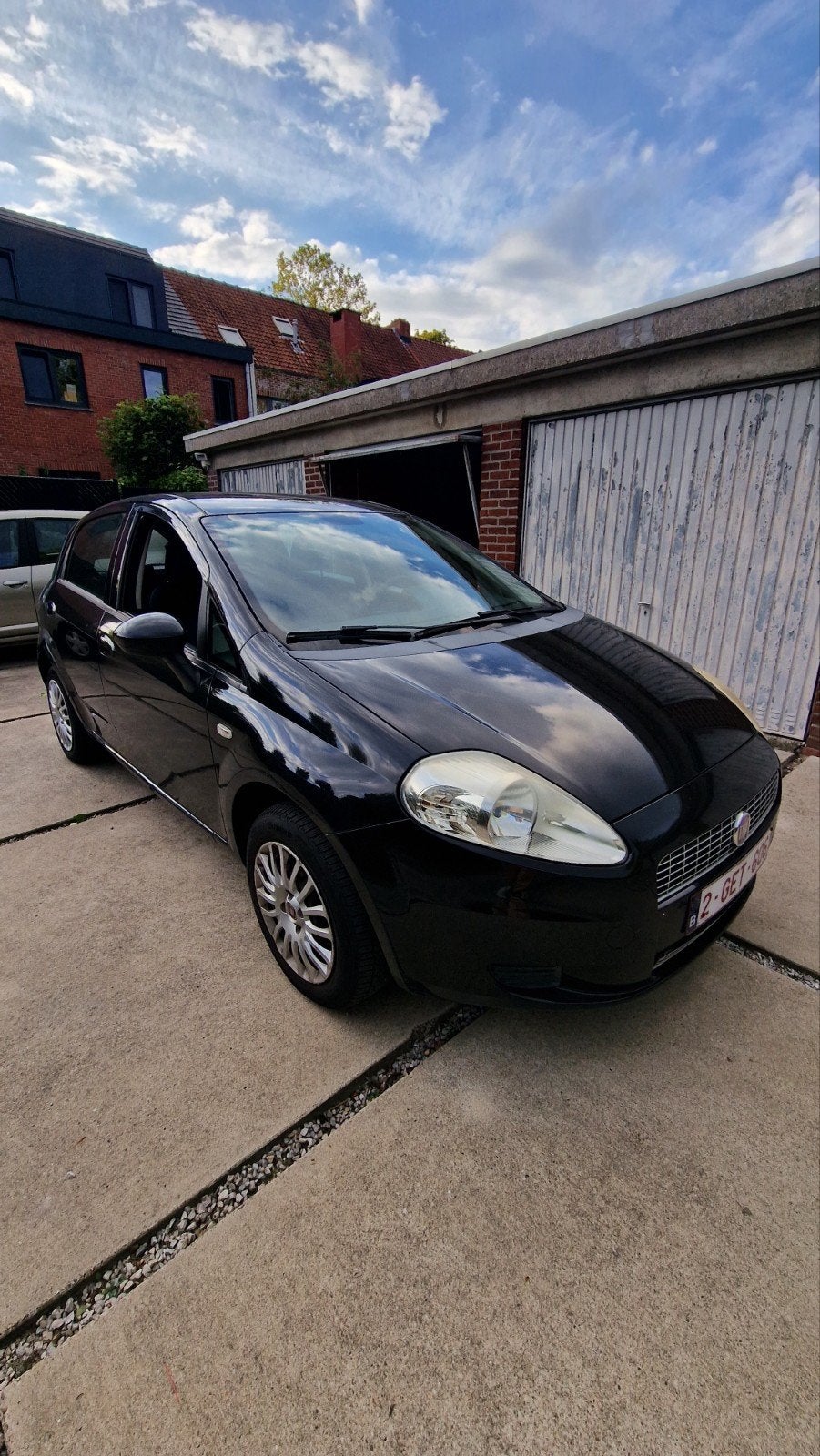 Fiat Punto 2010 – 102.700km – CarPlay – inschrijvingsklaar, Auto's, Stof, Zwart, Handgeschakeld, 5 deurs