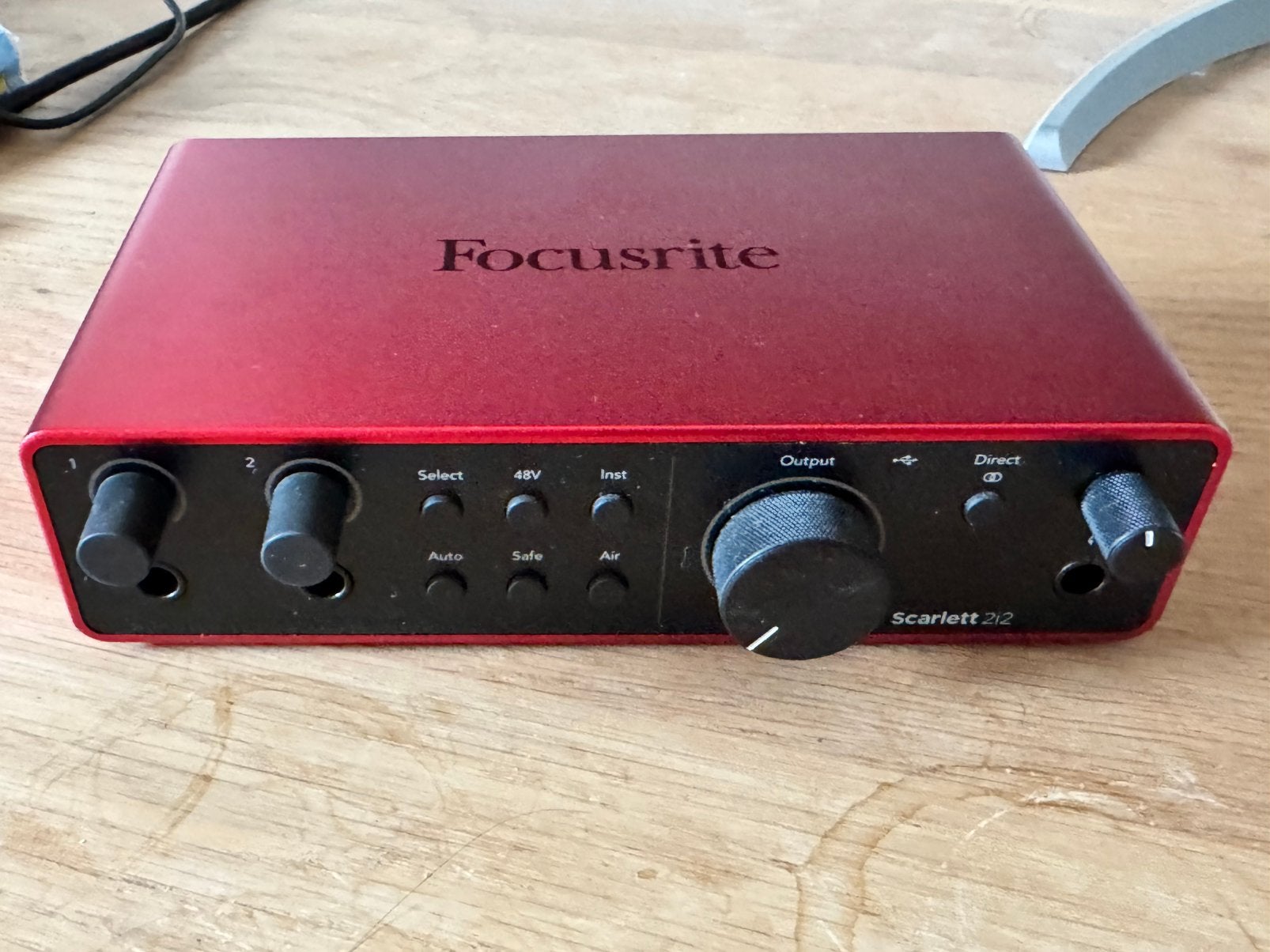 Focusrite interface ausio USB - scarlett 2i2 4eme generation, Enlèvement ou Envoi, Comme neuf