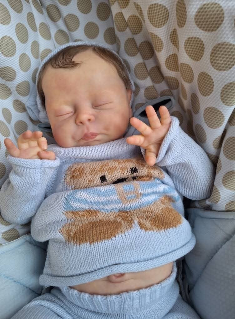 Reborn doll Christopher, Collections, Poupées, Enlèvement ou Envoi, Vêtements