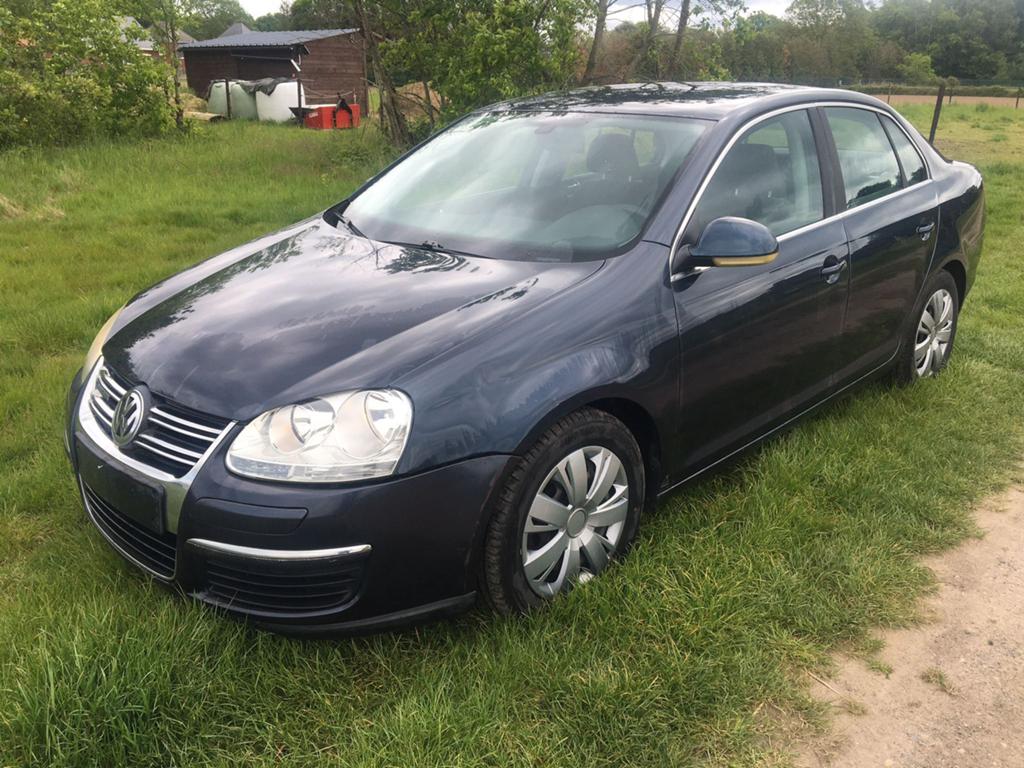 JETTA 1,9TDI AIRCO 2008 240,000KM EURO4  0032471654764, Auto's, Volkswagen, Blauw, Bedrijf, Euro 4, Jetta