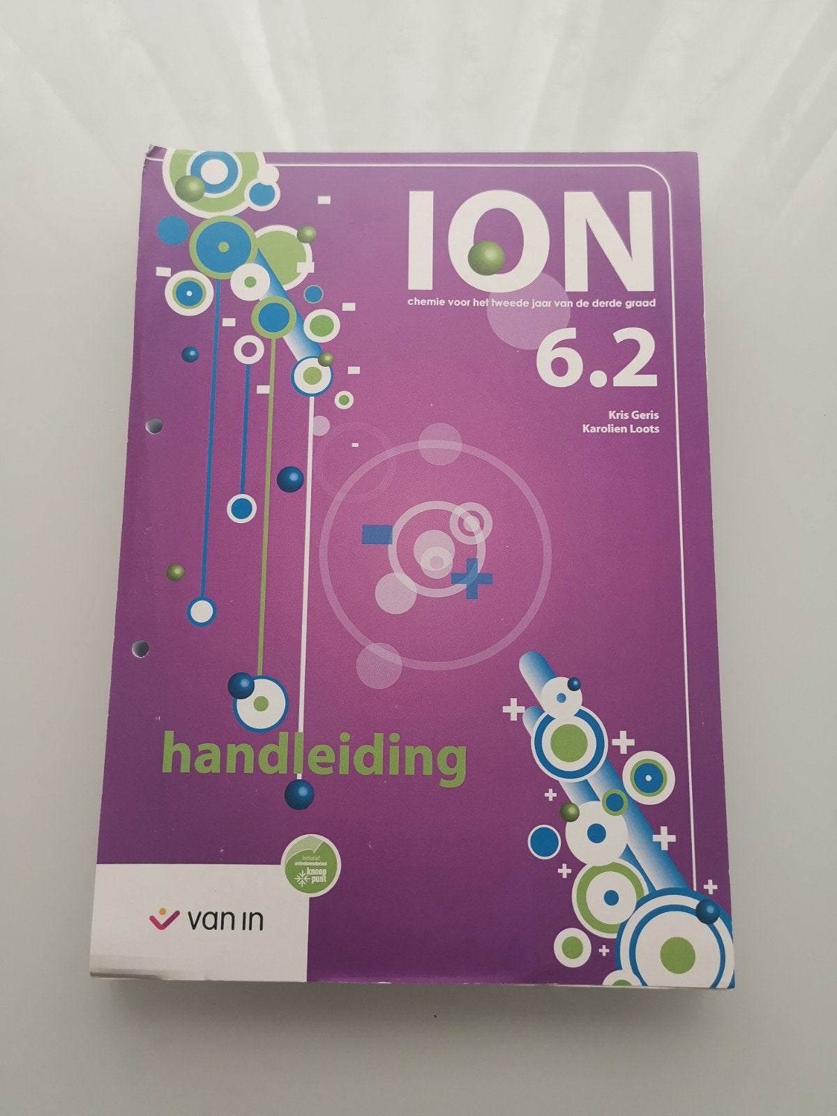 ION 6.2 chemie handleiding, Boeken, Schoolboeken, ASO, Scheikunde, Nieuw, Ophalen of Verzenden