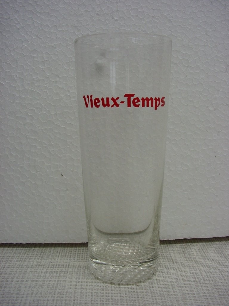 Glas Vieux Temps, Ophalen of Verzenden, Zo goed als nieuw, Bierglas