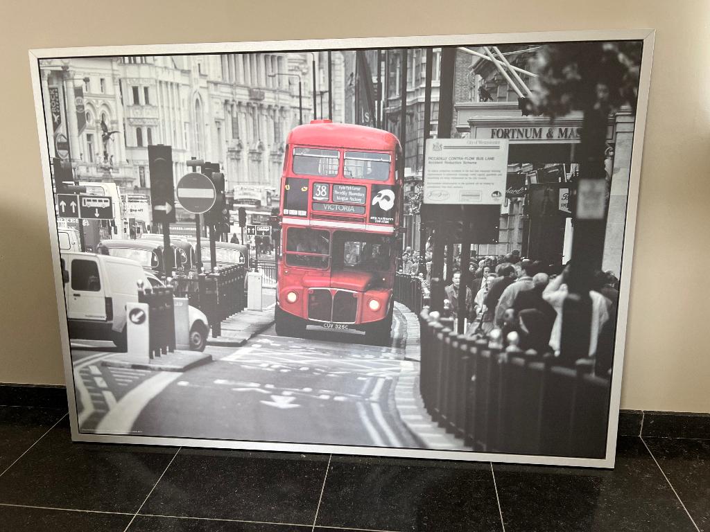IKEA - fotoschilderij ( Londen ), Ophalen, 125 cm of meer, 75 cm of meer, Print