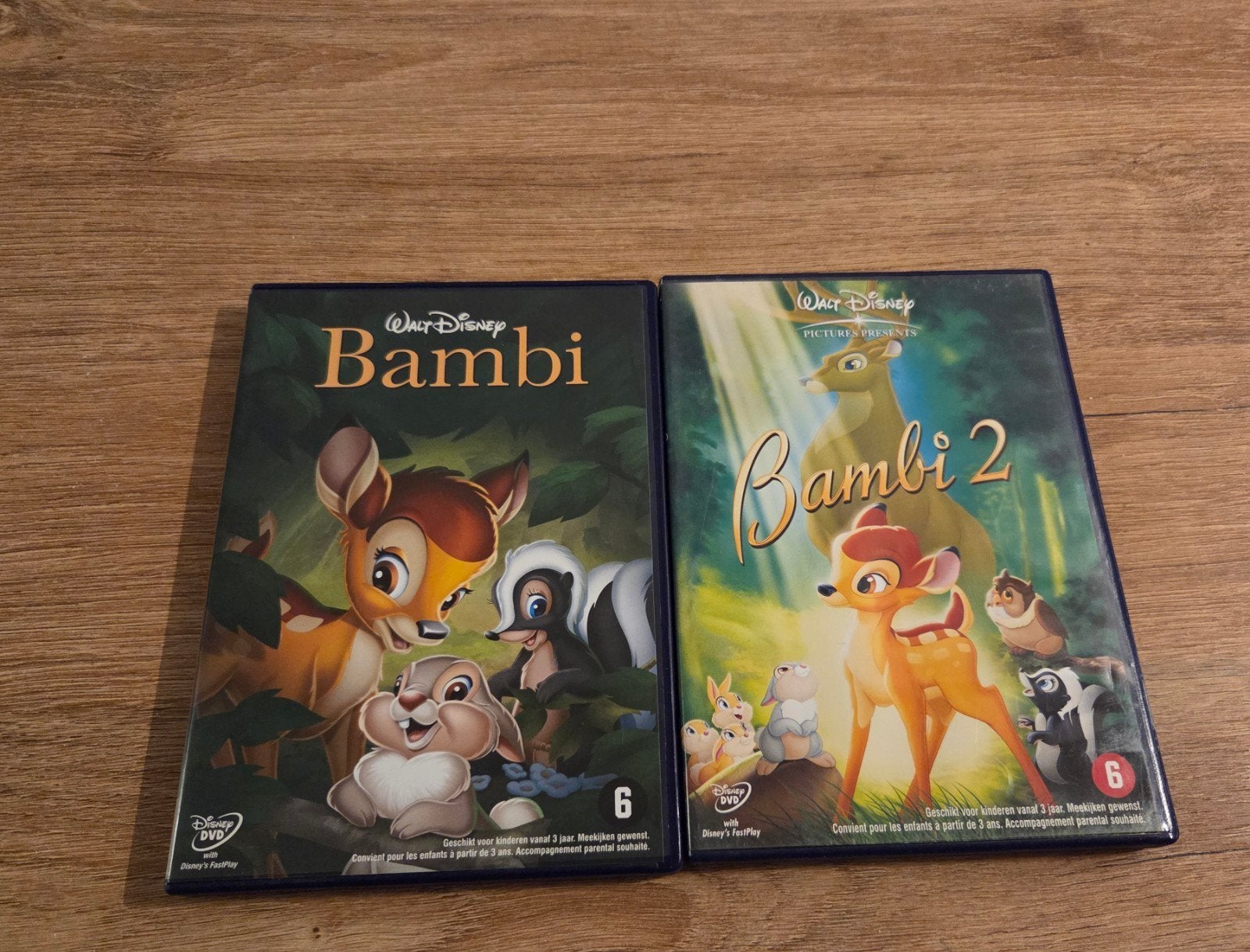 Bambi 1 en 2 van Disney, Bonusmateriaal, Animatie, Nederlands, Ophalen of Verzenden