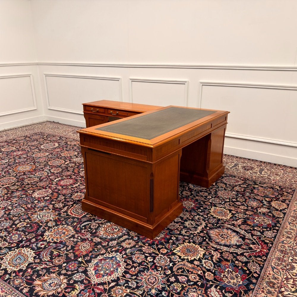 Klassiek Engels Originele Globe Wernicke Bureau Hoekbureau, Ophalen of Verzenden