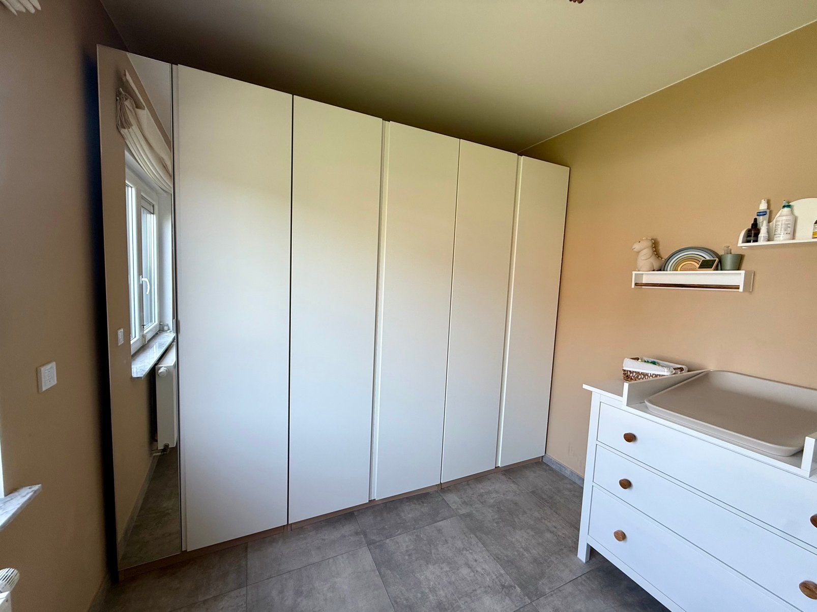 Armoire PAX IKEA garse robe/ramgement., Enlèvement, Comme neuf, Chêne