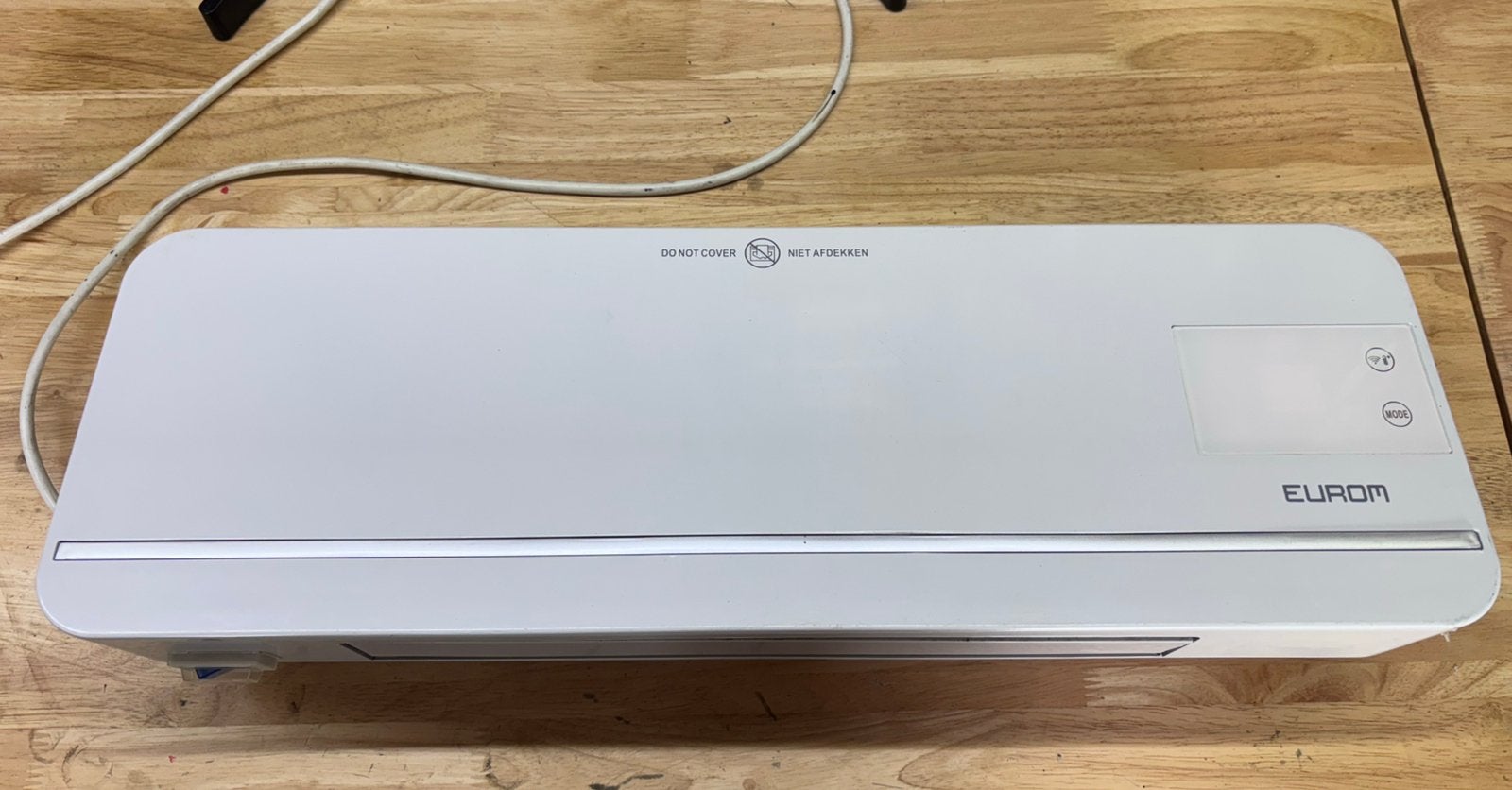 Eurom verwarmer sani wallheat wifi, Huis en Inrichting, Kachels, Gebruikt, Overige soorten, Elektrisch, Ophalen of Verzenden