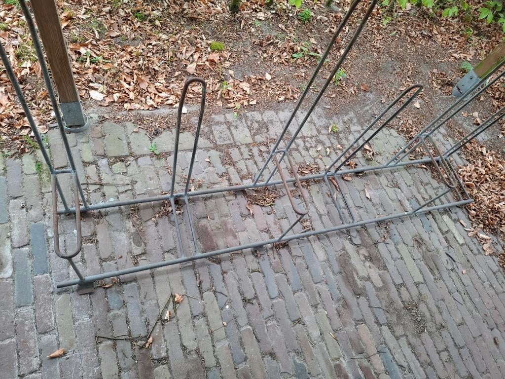 Fietsenrek 5 Fietsen, Ophalen