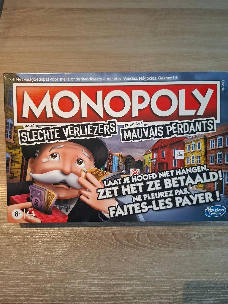 Monopoly (slechte verliezerseditie), Vijf spelers of meer, Ophalen, Zo goed als nieuw