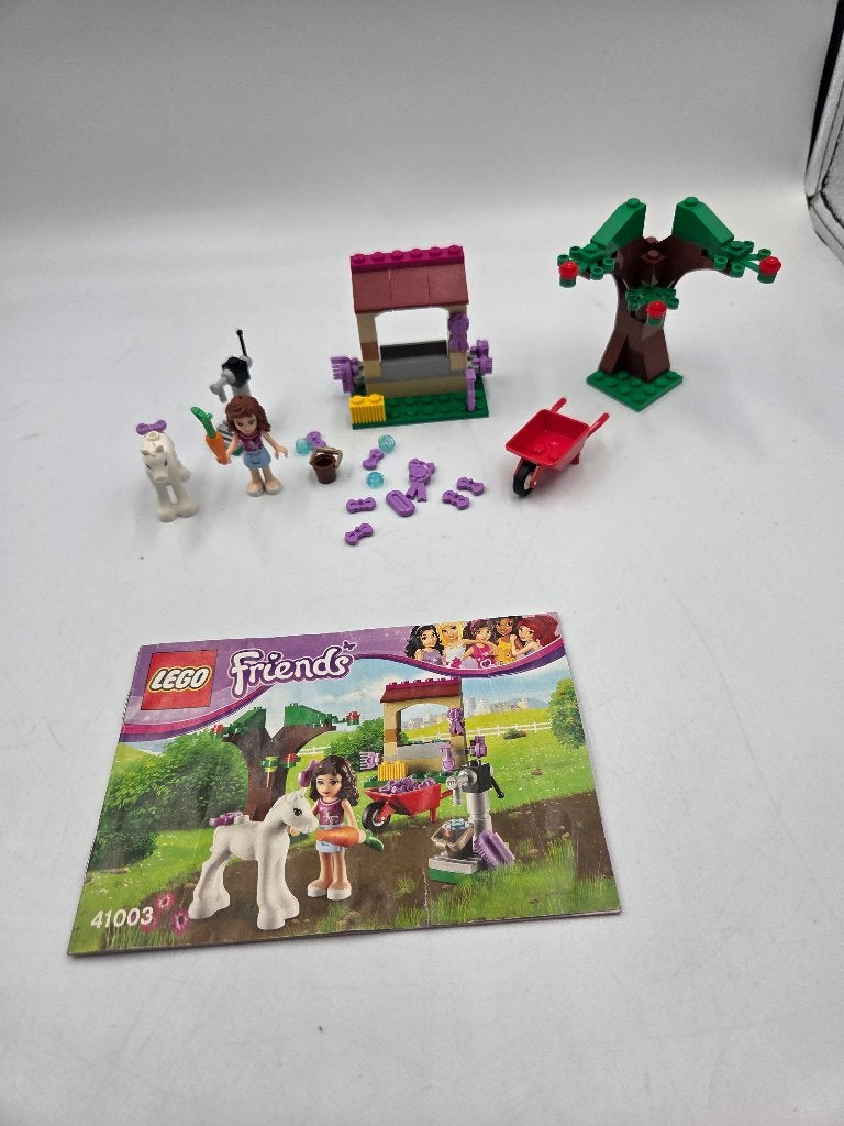 Lego Friends 41003 Le poulain nouveau-né d'Olivia, Enlèvement ou Envoi, Lego, Ensemble complet, Friends